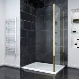 Боковая панель Veconi KP-12B, 900x1950, черный матовый, стекло прозрачное